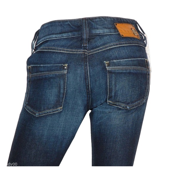 Diesel RONHAR 008FC Bootcut Slim Fit Mid Rise Stretch Jeans Pants 24x30 Nwt - Picture 4 of 7